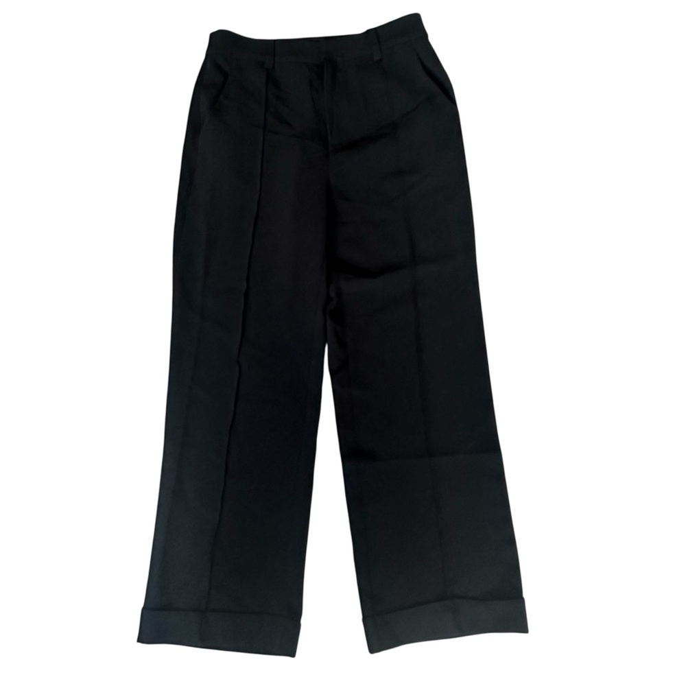 Cinq à Sept Wide Leg Dress Pants Black Women’s Size 4 Excellent Used Condition